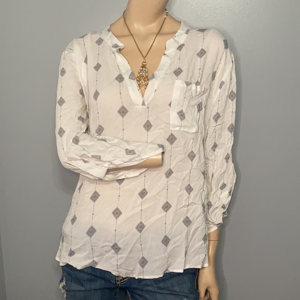⭐️Sky Plus Rayon Printed 3x Blouse⭐️
